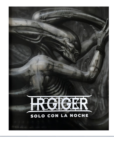 Solo Con La Noche, De Hr Giger. Editorial Le Lieu Unique, Tapa Blanda En Español, 2024