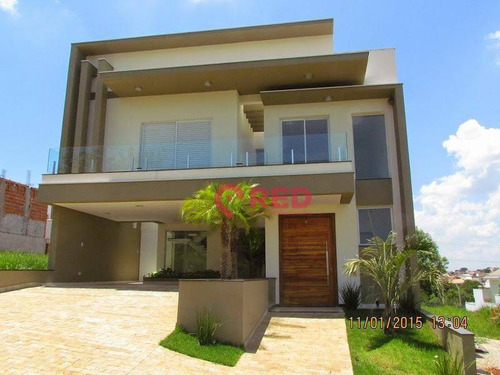Sobrado Com 3 Dormitórios À Venda, 284 M² Por R$ 1.250.000,00 - Condomínio Golden Park Residence - Sorocaba/sp - So0357