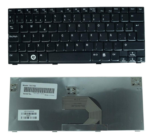 Teclado Dell Inspiron Mini 1012 1018 Negro Español Nuevo