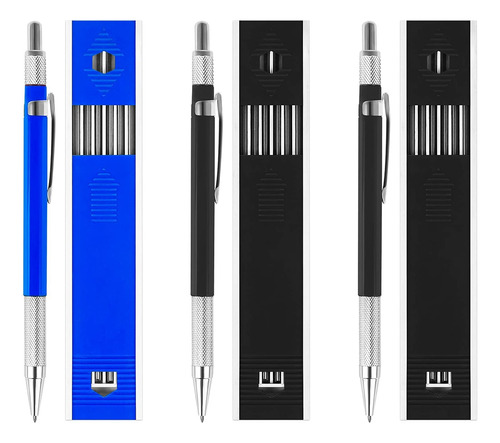 Lápices De Plomo Negro Hb Mechanical Pencils, Bolígrafo Mecá