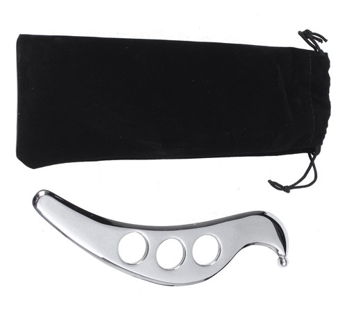 Masajeador De Placas Gua Sha Guasha De Acero Inoxidable, 5 U