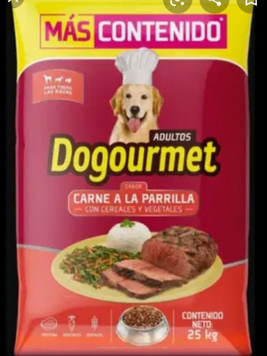 Dogourmet Carne A La Parrilla 25 Kg 
