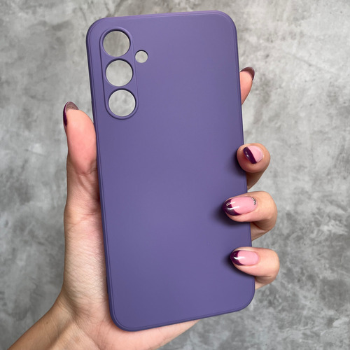 Funda Silicona Cubre Cámara Para Samsung S25/ S25plus/ Ultra Violeta S25 Plus