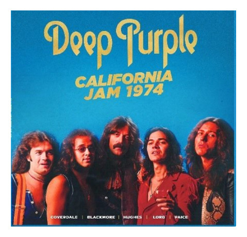 Lp Deep Purple - California Jam 1974 Argentina