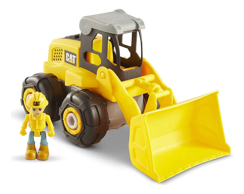 Vehículos Sin Control Remoto De Excavadora Junior Amarillo