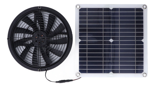 Kit De Ventilador De Panel Solar Rv, 5 V, 10 W, Alimentado,
