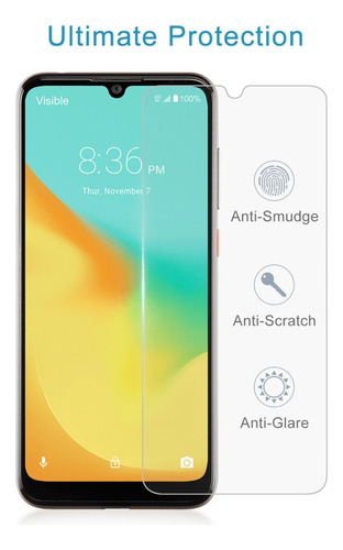 Sjp Compatible Película De Vidrio Para Zte Blade A7 Prime