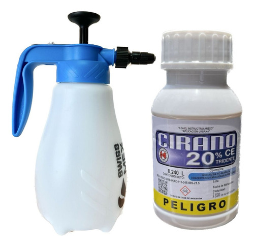 Cirano 20 Ce Cipermetrina 240 Ml + 1 Aspersor Swissmex 1.5 L