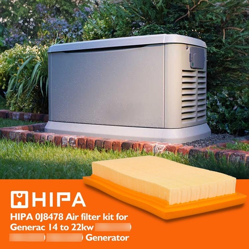 Filtro De Aire Para Generador Generac 14 A 22kw 0j8478