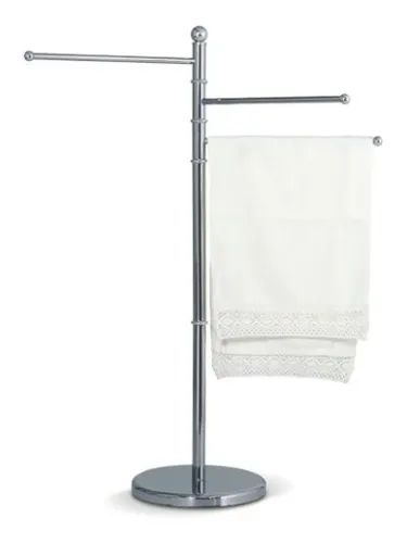 Toallero Barral Acero Inoxidable 58cm Toalla Baño