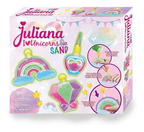 Juliana Arena Mágica I Love Unicorns Sand Jul039