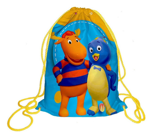 30 Morralito Dulcero Bolo Fiesta Infantil Backyardigans