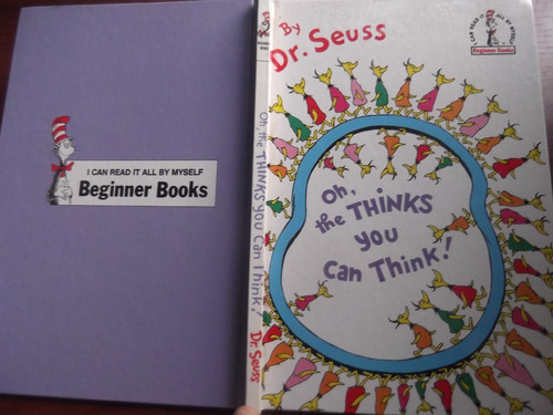 Oh, The Thinks You Can Think! Dr. Seuss Ingles Tapa Dura 