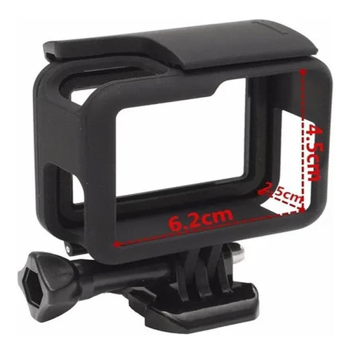 Gopro Hero 5 6 7 Black Case Vazada Moldura Frame Aberta