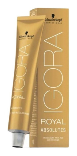 Coloração Igora Royal Tintura Permanente Schwarzkopf 60g