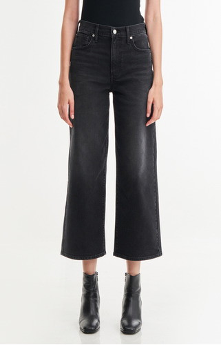 Jeans Mujer High Rise Wide Leg Negro Levis 72970-0016