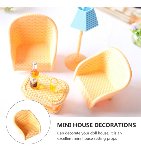 Muebles De Simulación En Miniatura Para Decoración De Casas,