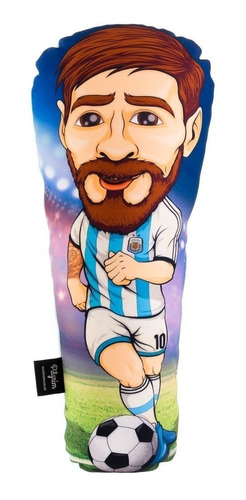 Almohadón Personajes Messi