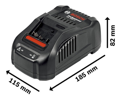 Cargador Rápido Y 2 Baterías 18v 1600a015td Bosch