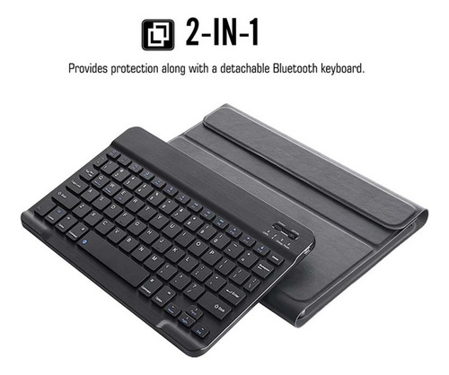 A1 Funda Con Teclado Ñ For Lenovo Tab M10 Plus 3gen