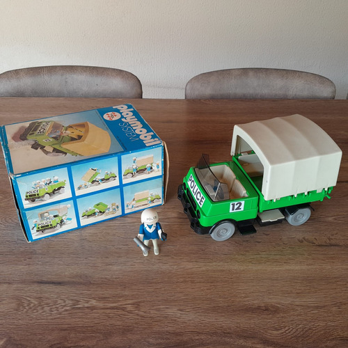 Promo Lindo Playmobil Trol Caminhão Policia Com Caixa (Usado)