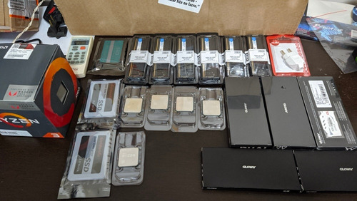 Computador Athlon 200ge 2x4gb(8gb) 2666mhz Ssd120gb Novo!
