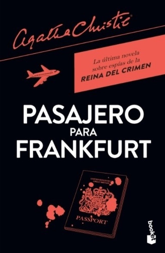 Libro Pasajero Para Frankfurt - Agatha Christie, De Christie, Agatha. Editorial Booket, Tapa Blanda En Español, 2021