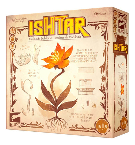 Juego De Mesa Ishtar Bureau Muy Lejano