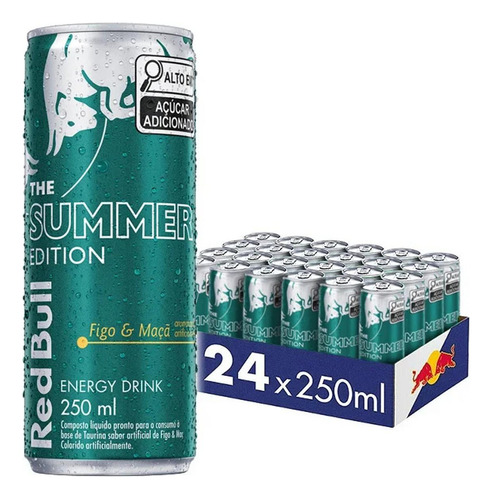 Bebida Energética Red Bull Energético Em Lata