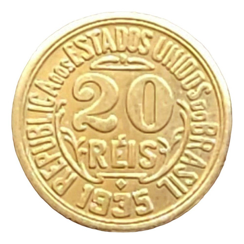 Moedas (cópia) De 20/50 Réis De 1935 Rep. Do Brasil-cod.778