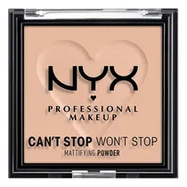 Comprar Base de maquillaje en polvo NYX Professional Makeup Can't Stop Won't Stop Setting Mattifying powder Polvo Fijador Nyx Can't Stop Won't Stop Setting Mattifying tono medium