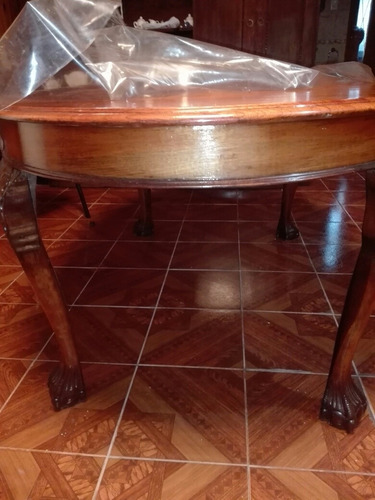 Mesa De Cedro Extensible Chipendale Imaculada 180 Por 105