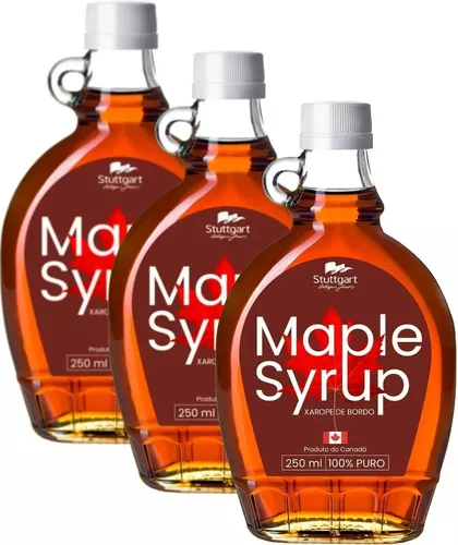 Maple Syrup Xarope De Bordo, 100% Puro