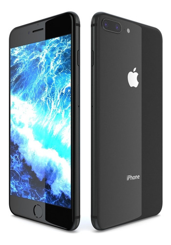 Celular iPhone 8 Plus 64gb Recertificado + Vidrio Templado