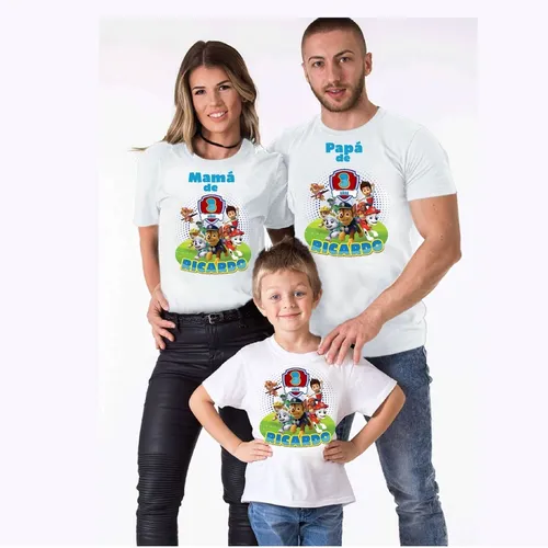 Paw Patrol - Camiseta de cumpleaños de 4 años de Paw Patrol para niño