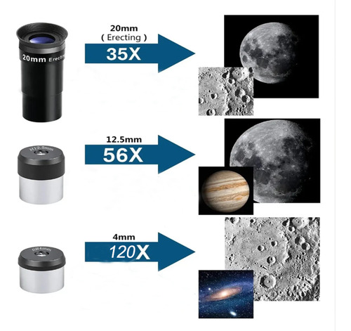 Telescopio Astronómico Newtoniano F70076 Soporte Bluetooth