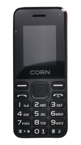 Celular 3g Corn Rs10 Negro/rojo Dual Sim Desbloqueado Cámara Radio Fm Mp3