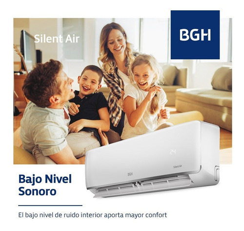 Aire Acondicionado Split Bgh 3450w 2967 Frigorías Frío Calor Blanco