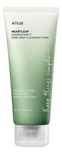 Anua Heartleaf Quercetinol Pore Deep Cleansing Foam150 Ml