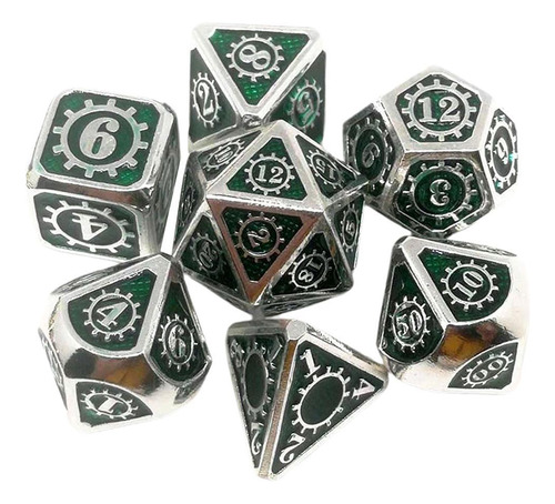 7 Piezas De Dados De Varios Lados Para Dragon Scales Rpg 09