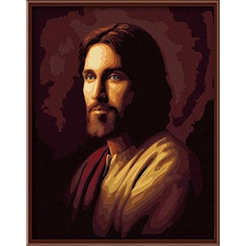 Kits De Pintura Por Números Marco De Jesucristo Y Pers...