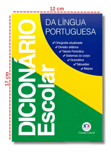 Dicionário Escolar Da Língua Portuguesa | MercadoLivre