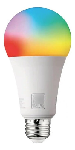 Lámpara Bombilla Led Wifi Rgb Color 9w E27 Tuya Smart