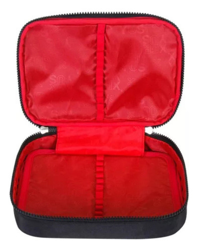Estojo Box Trendy Xeryus Cor Preto Liso
