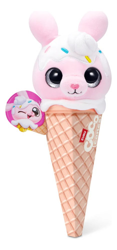 Peluche En Cono Coco Cones Sweet Mallow Conejito Coleccion Rosa