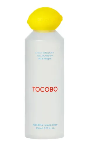 Tocobo Aha Bha Lemon Toner 150ml Tónico Facial Exfoliante