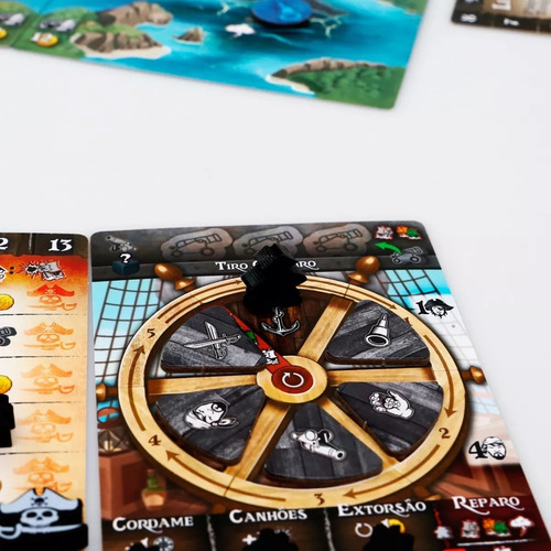 Kit 2 Tiny Epic Pirates E Expansão Maldição Jogo Tabuleiro