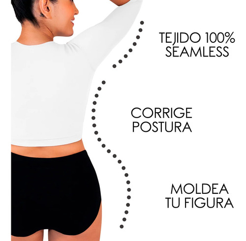 Faja Reductora, Moldeadora Brazos Y Espalda Slim Top