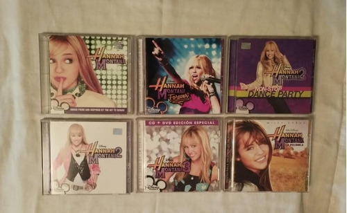 Cd's Originales Y De Coleccion De Mileycyrus Y Hannahmontana