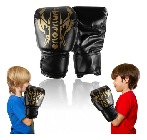 Guantes Boxeo Profesional De Kickboxing Con Velcro